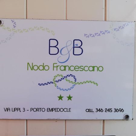 B&B Nodo Francescano Порто Емпедокле Екстериор снимка